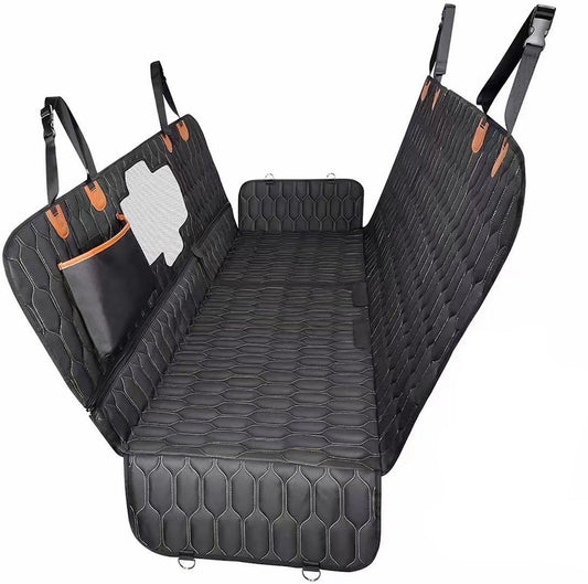 3-in-1 Pet Car Seat Cover – Machine Washable Dog & Cat Travel Mat, Waterproof Hammock & Seat Protector